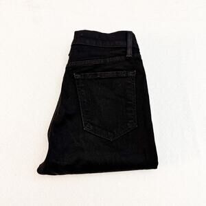 J Brand Maria Black Heart Denim Skinny Ripped Jeans Size 26